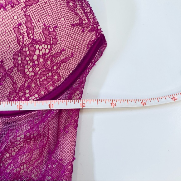 Victoria's Secret 34D Very Sexy Push Up Demi Corset Bra Top Lace Bow Details - Picture 10 of 10